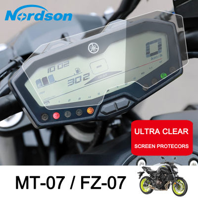 Nordson Motosikal คลัสเตอร์รอยขีดข่วน Pelindung Skrin Pelindung Filem untuk Yamaha MT07 MT 07 MT-07 FZ07 FZ 07 FZ-07