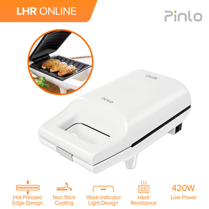 PINLO Mini Sandwich Machine Breakfast Maker Multi Cookers Toasters Electric  Ovens Hot Plates Bread Pancake Waffle