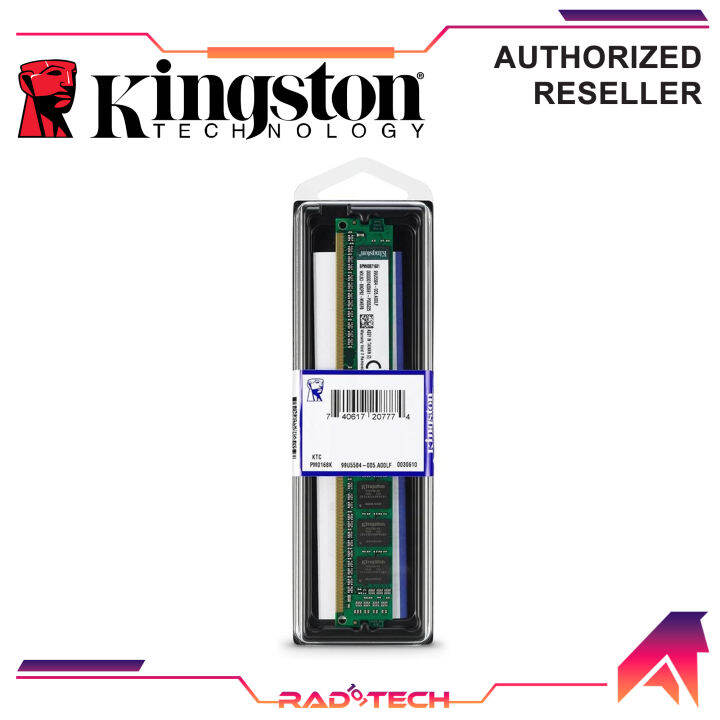 Kingston Value RAM 8GB 1600MHz PC3-12800 DDR3 Non-ECC CL11 240-Pin DIMM ...