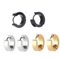 DD Store Mens Hoop Piercing 3 Pair Unique Cool Earring