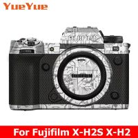 X-H2S X-H2รูปลอกผิวไวนิลห่อฟิล์มกล้องร่างกายป้องกันสติ๊กเกอร์ป้องกันเสื้อสำหรับ Fujifilm ฟูจิ X H2S XH2