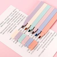 6pcs Soft Tip Fluorescent Marker Pen Kawaii Highlighter DIY Hand Account Drawing Morandi Color Pen Student Stationery GiftHighlighters  Markers