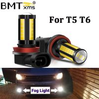 2pcs Canbus Car LED Fog Lamp Front Fog Light Bulb For VW Multivan Transporter Caravelle T5 T5.1 T6 (2003-2019) Auto Accessories