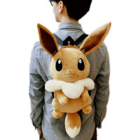 น่ารัก Pokemon Eevee กระเป๋าเป้สะพายหลัง Kawaii Plush กระเป๋านักเรียนคู่กระเป๋าเป้สะพายหลังคอสเพลย์ Props น่ารัก Xmas ของขวัญเด็กผู้หญิงคุณภาพสูง