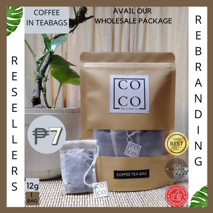 COCO The Coffee Co. Wholesale 50's Premium Benguet Ground Coffee