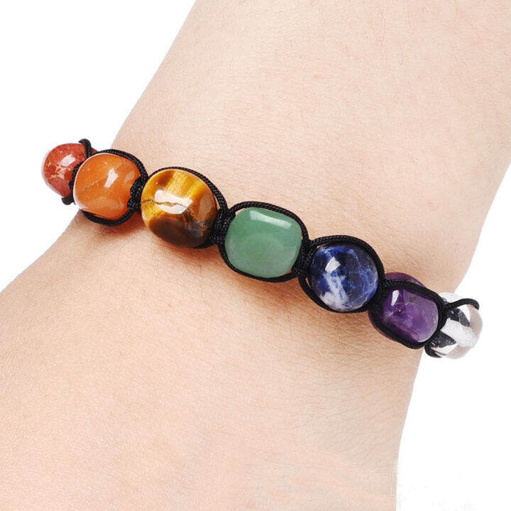 7-chakra-7-chakra-bracelets-reiki-natural-stone-braided-bracelet-men-women-natural-crystal-healing-anxiety-jewellery-adjustable-rope