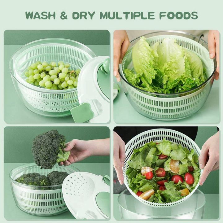4l-kitchen-vegetable-dryer-salad-washer-with-safety-lid-lock-and-swivel-handle