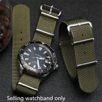 20mm 22mm watchband NATO nylon strap for S-eiko No. 5 R-olex watch band black blue armygreen canvas wrist celet