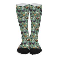 【jw】❆▽  Backyard Chickens on Glitter Socks sports Men′s sock sheer men non-slip soccer stockings