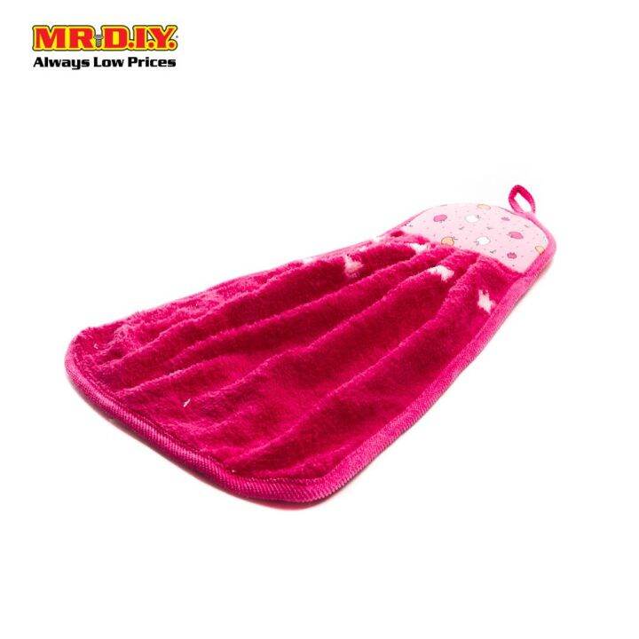 MR.DIY Polka Dots Hand TowelRed Lazada