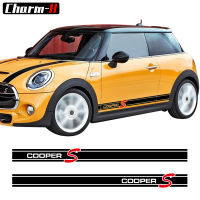 Car Styling Side Skirt Stripes Decal Stickers for Mini Cooper S R56 R57 R58 R50 R52 R53 R59 R61 Countryman R60 F60 F55 F56 F54