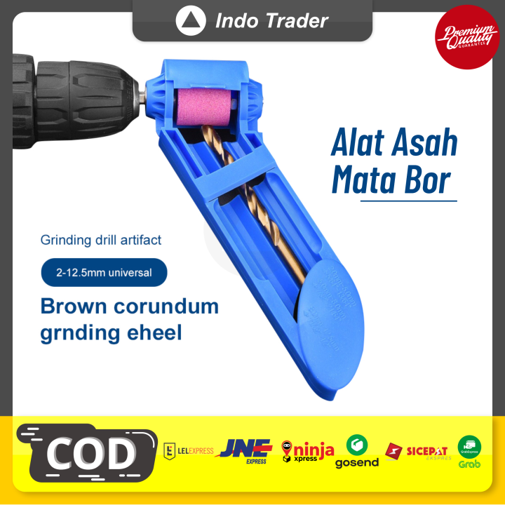 Alat Asah Untuk Mata Bor Wheel Bit Sharpener Titanium Drill Lazada