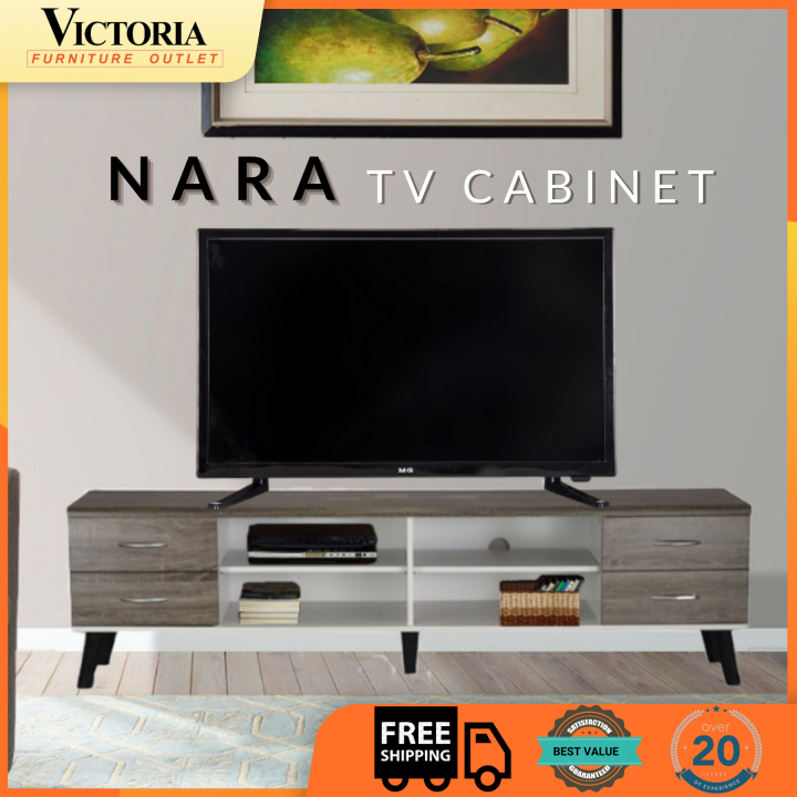 [Ready Stock] Home Living Nara TV Particle Board Tv Rack / Tv