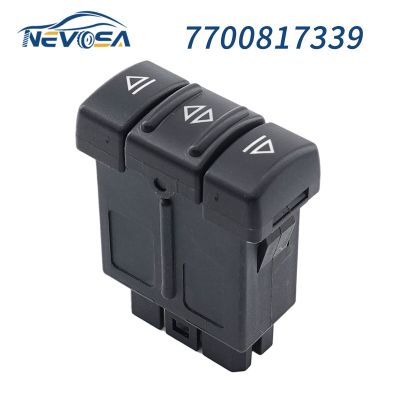 NEVOSA 7700817339สวิตช์ควบคุมด้านคนขับสำหรับ Renault 19 II Cabriolet Chamade Kasten 7700 817 339