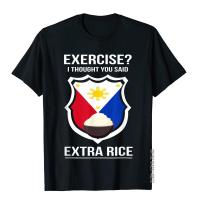 Funny Filipina Filipino Food Joke Rice Philippines T-Shirt Tops &amp; Tees Plain 3D Style Cotton Men Top T-Shirts Printed On