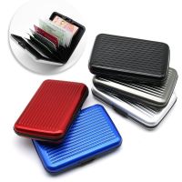 【CC】✺❂  Anti-Magnetic Rfid Aluminum Metal Bank Card ID Holder Credit Business Practical Chromatic Cards for Men