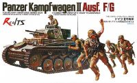 TAMIYA รุ่น1/35แบบจำลองทางทหาร #35009 Panzer Mk II เย็บปักถักร้อยชุดโมเดลพลาสติก