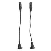 1 Pair XLR 3Pin to RJ45 Female Adapter CableXLR Male to RJ45 Network Connector Extension Cable Use Cat5 Ethernet