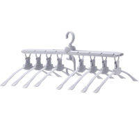 Magic Multi-port Support Hangers for Clothes Drying Rack Multifunction Plastic Clothes Rack Fold Hanger Storage Hangers