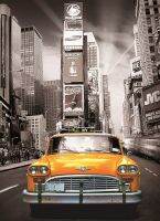 New York Yellow Cab 1000ชิ้นปริศนาสำหรับเด็กวันหยุดรูปแบบของขวัญของเล่นคริสต์มาสที่สวยงามตัวต่อแบบลวดลายปริศนา1000ชิ้น