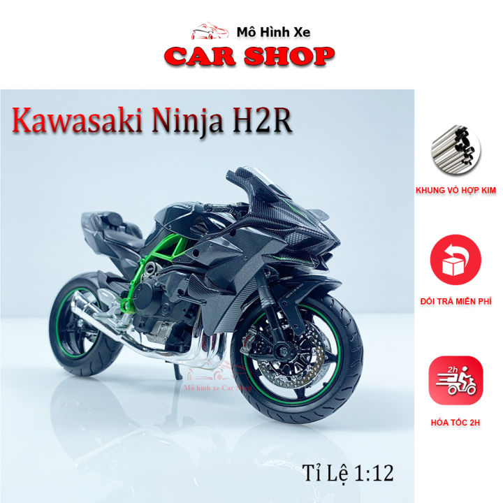 Mô hình xe Kawasaki Ninja H2R 112 Maisto  MoHinhXevn
