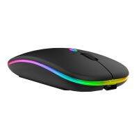 UINN เมาส์ไร้สาย RGB Silent LED Backlit คอมพิวเตอร์ออกแบบตามหลักสรีรศาสตร์2.4G USB Gaming Mice