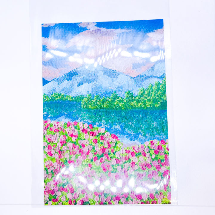 inbox-สอบถามลายสินค้าก่อนกดสั่งซื้อ-landscape-postcard-โปสการ์ดวิวทิวทัศน์สีสันสดใส-chibel