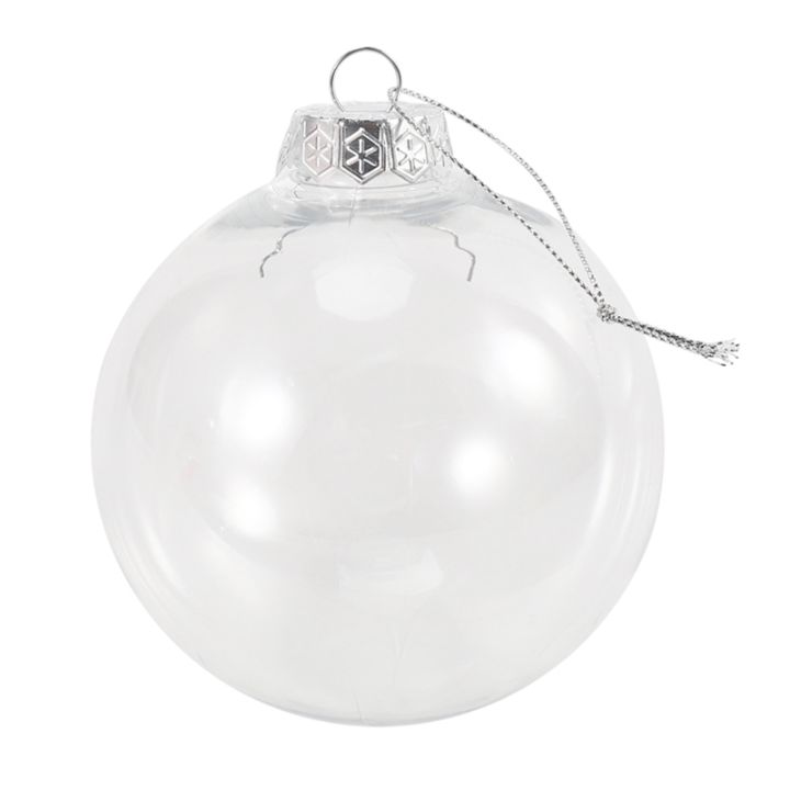 clear-diy-baubles-shatterproof-seamless-plastic-xmas-ball-home-tree-decor-gift-100mm-qty-4