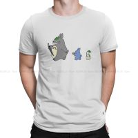 Cute Aesthetic Anime Drawing ManS Tshirt Works Of Hayao Miyazaki Art Culture Crewneck Short Sleeve T Shirt