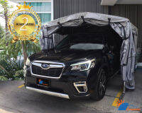 โรงจอดรถสำเร็จรูป เต็นท์จอดรถพับเก็บได้ CARSBRELLA รุ่น MPV SIZE L สำหรับรถยนต์ที่มีขนาดกลาง-ใหญ่ ปกป้องฝุ่นและสิ่งสกปรกทุกชนิด‎