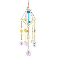 สำหรับคริสตัลหน้าต่าง Sun Catchers ปริซึมเครื่องทำสายรุ้งเครื่องประดับสำหรับตกแต่งหน้าต่างกริ่งหน้าประตูสำหรับบ้านและสำนักงานสวนปาร์ตี้งานแต่งงาน