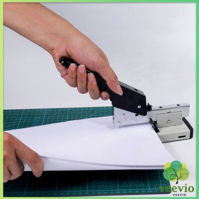Veevio เครื่องเย็บกระดาษขนาดใหญ่  งานเย็บเข้าเล่ม สูงสุด 100 แผ่น เครื่องเขียนสำนักงาน Large stapler