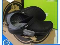 รองเท้าCrocs LiteRide ถูกกว่า shop สีดำ-เทา M4-M11