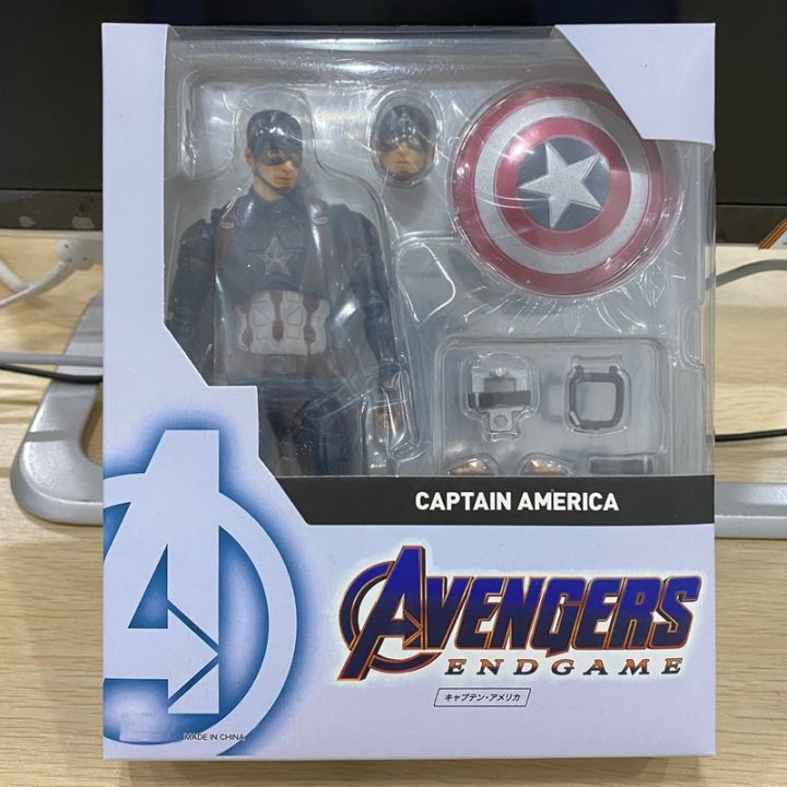 ของเล่นโมเดลกัปตันอเมริกาตุ๊กตาขยับแขนขาได้-marvel-shf-avengers-endgame