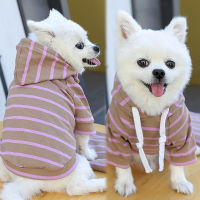 Bottoming Dog Clothes Cotton Striped Vest T Shirt Dog Cat Clothing for Dogs Puppy Outfit Shirt Small Chihuahua Clothes 2020