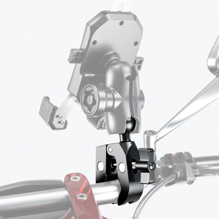 aluminum-alloy-1-inch-ball-head-handlebar-clamp-mount-base-anti-theft-mount-for-double-socket-arm-bike-motorcycle-phone-holder