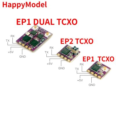 【HappyModel】รีซีฟเวอร์ ตัวรับสัญญาณ Receiver RX HappyModel EP1 TCXO, EP2 TCXO, EP1 Dual TCXO ELRS 2.4GHz ระบบ ExpressLRS ELRS 2.4GHz สำหรับบินไกล Long Range ตัวเล็ก น้ำหนักเบา