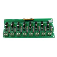 AC 220V 8 Channel Optocoupler Module 220V Optocoupler Isolation, 220V Voltage Detection, PLC Can Be Connected