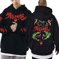 Anime Men Women Manga Graphic Hoodies Tengen Toppa Gurren Lagann Vintage Hoodie Oversize Clothes Unisex Fleece Cotton Sweatshirt Size Xxs-4Xl