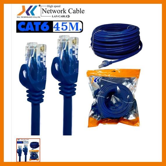 HOT!!ลดราคา XLL Network cable CAT6 Indoor UTP สำเร็จรูปพร้อมใช้งาน ความยาว 45เมตร ##ที่ชาร์จ แท็บเล็ต ไร้สาย เสียง หูฟัง เคส Airpodss ลำโพง Wireless Bluetooth โทรศัพท์ USB ปลั๊ก เมาท์ HDMI สายคอมพิวเตอร์