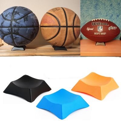 [hot]3pcs maze ball For Volleyball Stand Support Football Labyrinth Crystal Rugby Ball Basketball Rack Soccer Display Toy Holder Base