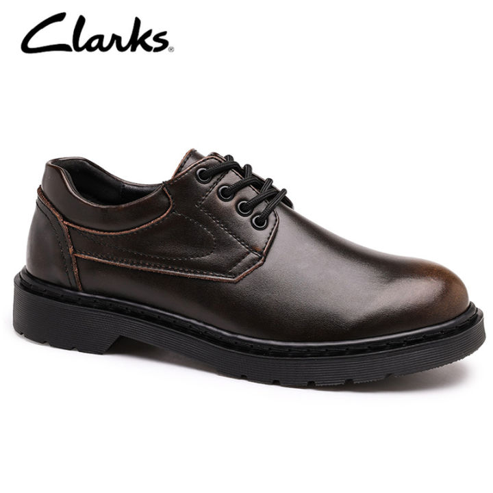 clarks-mens-casual-nature-ii-หนังเกรนสีดำ