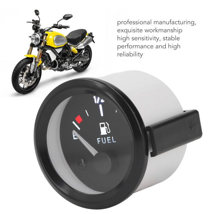 Fuel Gauge High Sensitivity Anti Aging Sturdy 2in Motorcycle Fuel Tank