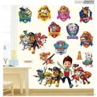 ขายดี สติกเกอร์วอลเปเปอร์ ลาย PAW Patrol 3D สามมิติ สําหรับตกแต่งห้องนอนเด็ก ห้องนั่งเล่น งานเลี้ยงวันเกิด