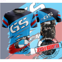 NEW (สต็อกเพียงพอ) 2023 BAJU BMW GS R1200 MOTORRAD V1 (Short/LongSleeve)คุณภาพสูง size:S-5XL