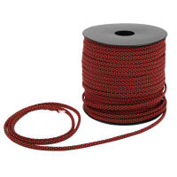 50M 4MM หนา 7 Core Paracord กู้ภัยผูกเต็นท์เชือกเส้นเล็ก แคมป์ปิ้ง เชือกสำหรับทอสร้อยข้อมือกลางแจ้ง