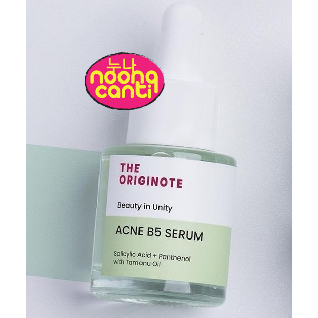 The Originote Acne B5 Serum - Serum Anti Acne Anti Inflamasi | Lazada ...