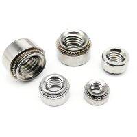 10pcs M2 M2.5 M3 M4 M5 M6 M8 304 สแตนเลส CLS Self-Clinching NUT กดใส่ Rivet NUT nutsert Rivnut Slab 0.8-3.2 มม.-cijiha