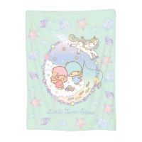 Sanrio Little Twin Stars Flannel Ultra-Soft Micro Fleece Blanket for Bed Couch Sofa Air Conditioning Blanket