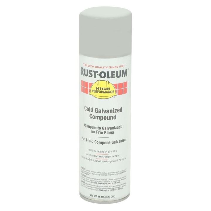 สีสเปรย์โคลกัลวาไนซ์-rust-oleum-20oz-ถูกและดีมีอยู่จริง-สีกระป๋องพ่นรถยนต์